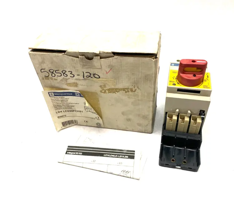 Used SQUARE D, TELEMECANIQUE, SCHNEIDER ELECTRIC INTEGRAL DOL CONTACTOR BREAKER Circuit Breakers | Maverick Industrial Sales #1110930