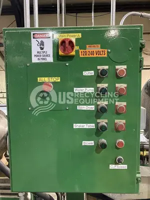 Used STERLING PLASTIC MACHINE CORP LD24-1 4.5 INCH EXTRUDER PELETIZING LINE Extruders Pennsylvania US | US Recycling Equipment #1262698