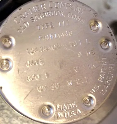 NEW CRAMER TYPE 117 P4HMAA46 DRIVE MOTOR