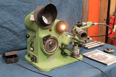 OPTIMA (MADE IN SWITZERLAND) HIGH PRECISION UNIVERSAL DRILL GRINDER