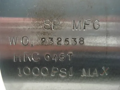 NEW ITM CYLINDER WO 232538 HRC 045T 0246-N1PN 1000 PSI MAX