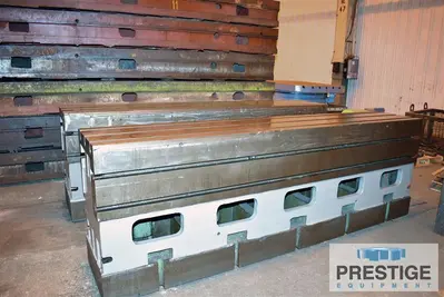 USED GIDDINGS & LEWIS T-SLOTTED RISER TABLES