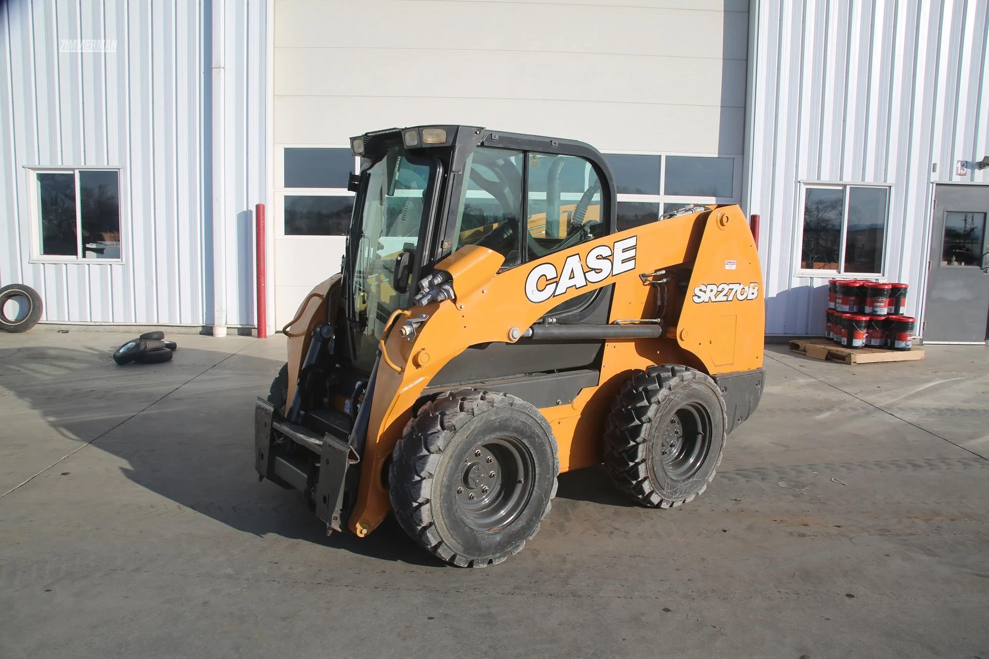 Used 2021 CASE SR270B Skid Steer Loaders Pennsylvania US | Zimmerman Farm Service #1409940