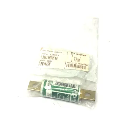 New | in-Stock Littelfuse Slo-Blo/Time Lag POWR-PRO Class J Fuse 600V T/D CLASS J 70A Fuses Michigan US | Maverick Industrial Sales #1392036