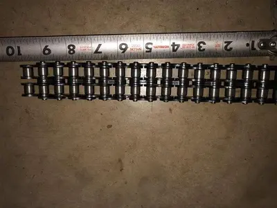 New | in-Stock AFTERMARKET #50 DOUBLE ROLLER CHAIN - 10FT Commercial Materials & Supplies Pennsylvania US | East West Machinery & Drilling #1416318
