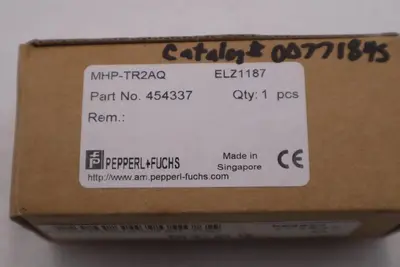 Pepperl + Fuchs MHP-TR2AQ Photoelectric Sensor 454337 NEW WITH BOX STOCK G791A