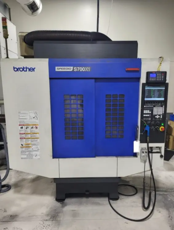 Used 2016 BROTHER SPEEDIO S700X1 Vertical Machining Centers Ohio US | Toolquip, Inc. #919712