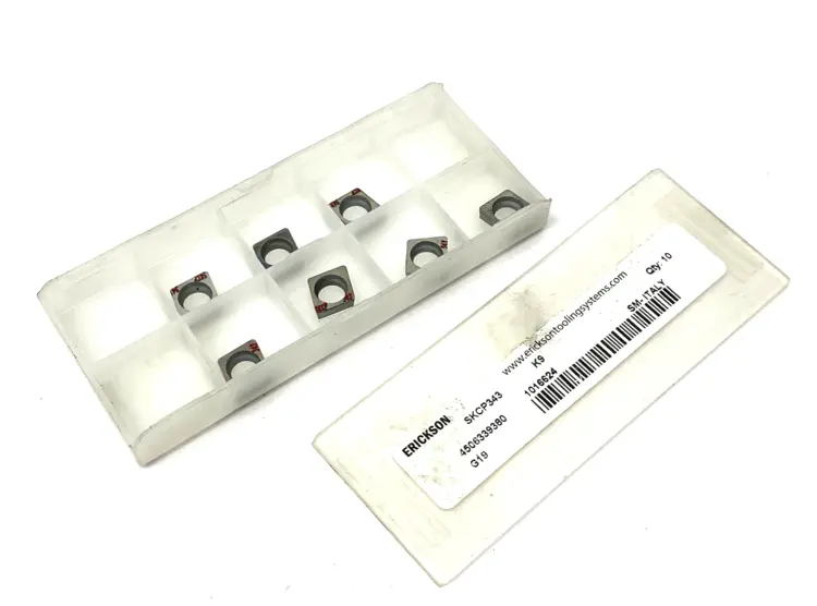 Used ERICKSON INDEXABLE TURNING INSERT SKCP343 K9 Indexable Insert Michigan US | Maverick Industrial Sales #1089954