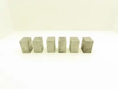 4140 PH Alloy Steel Flat Bar Stock 1-3/4"x 2-1/4"x 3"L  Lot of 6