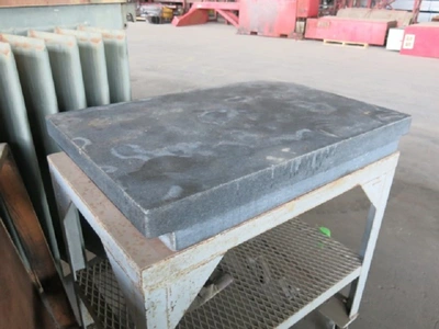 Mitchell's 24" x 36" x 6.5" Black Granite Surface Plate