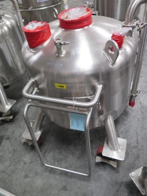 2013 DCI 34.3 Gallon Stainless Steel Portable Jacketed Vessel Tank Fermentation