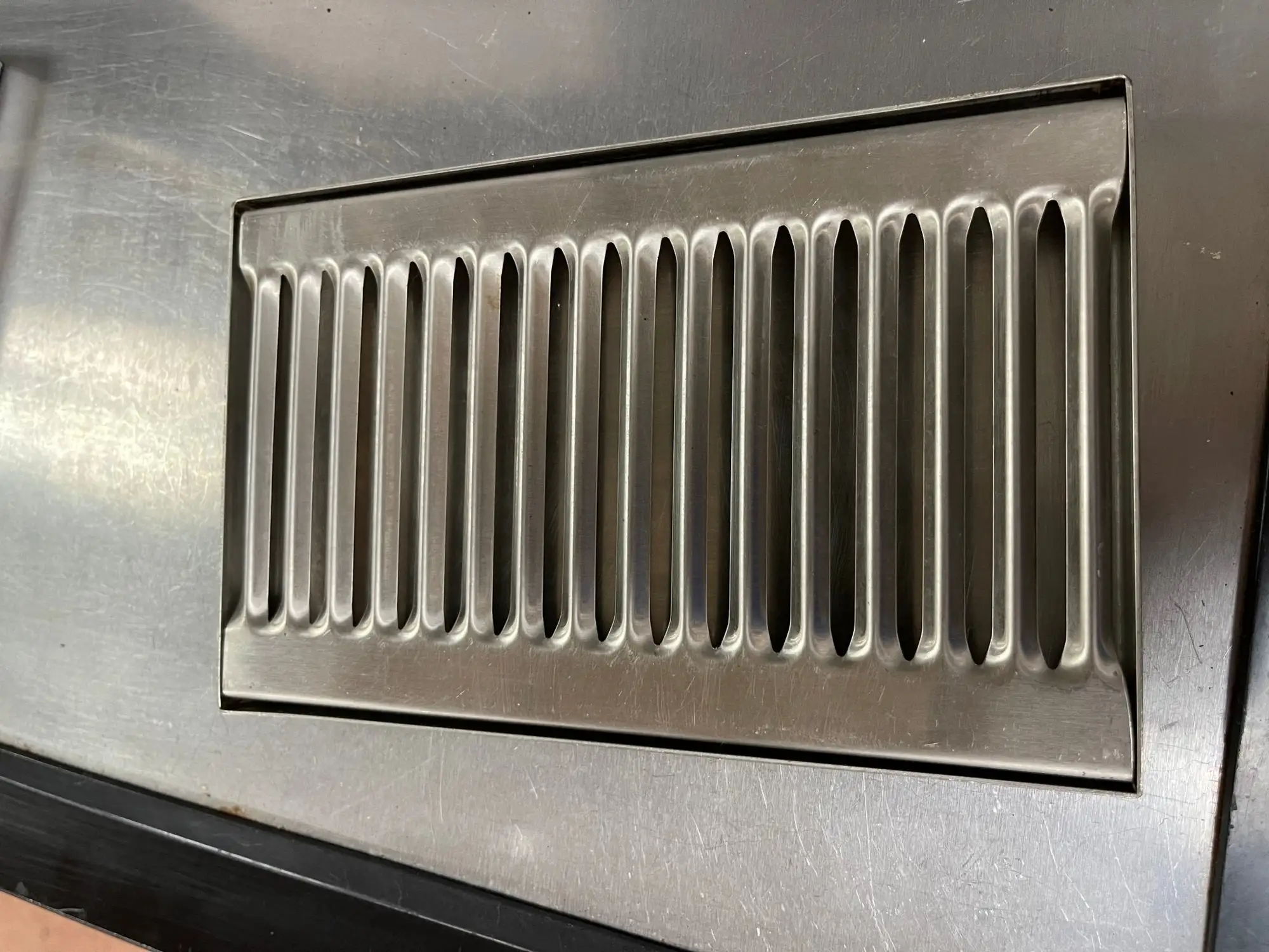 Used Falcon Restaurant Supply Used 8"X 5" Stainless Steel Drip Tray Underbar Equipment Illinois US | Falcon Restaurant Supply #1376214