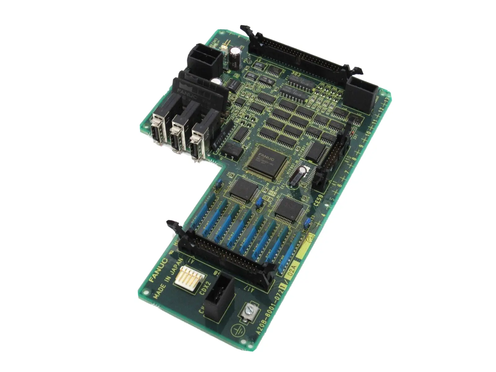 USED FANUC A20B-8001-0721/02A CIRCUIT BOARD A20B8001072102A