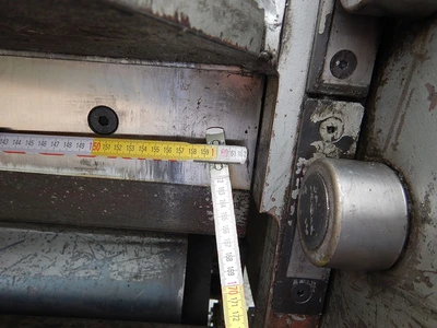 USED IOWA SLITTING & CUT TO LENGTH 1600 X 3 X 12 TON CNC