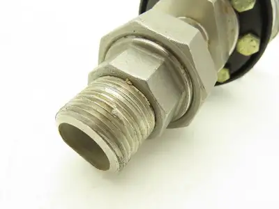 Ashcroft C1215 Type 101 Threaded Diaphragm Seal With 0-60psi Guage 1" NPT