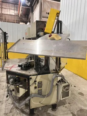 MEGOMAT MODEL #ASM3001A WIRE CUTTING & PROCESSING MACHINE: STOCK #20096