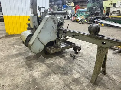 #2A WARNER & SWASEY MODEL #M-510 TURRET LATHE WITH BAR FEED: YOBRO #24459