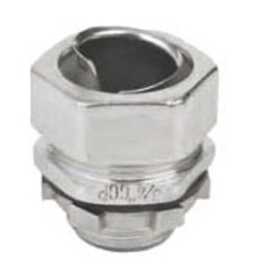 Calbrite S61200FCS0 Flex Straight Connector, 1-1/4 in NPT, 316 Stainless Steel [New]