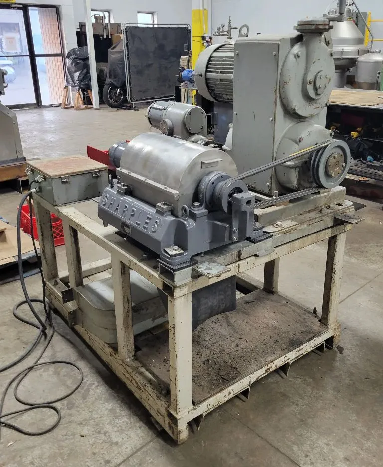 Sharples P600 Super-D-Canter centrifuge, 316SS.