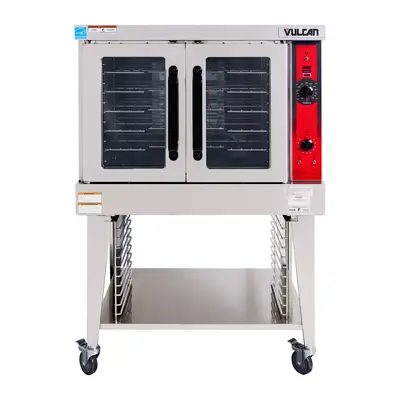 Vulcan VC4GD Single Full Size Liquid Propane Gas Convection Oven - 50,000 BTU