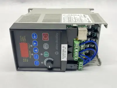 USED ALLEN-BRADLEY SER A POWERFLEX AC DRIVE 4-0.75KW 1HP