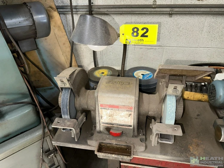 Used _UNKNOWN_ CRAFTSMAN 3/4 HP BENCH GRINDER MODEL 397-19470 Pedestal Type Grinders (Double End) Illinois US | Heath Industrial Auction Services #1419892