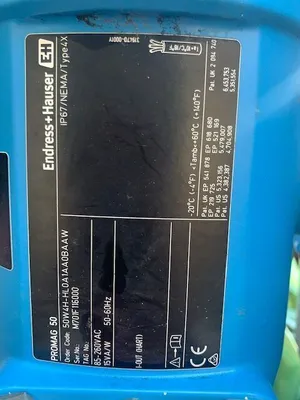 NEW ENDRESS + HAUSER 50W4H-HL0A1AA0BAAW PROMAG W
