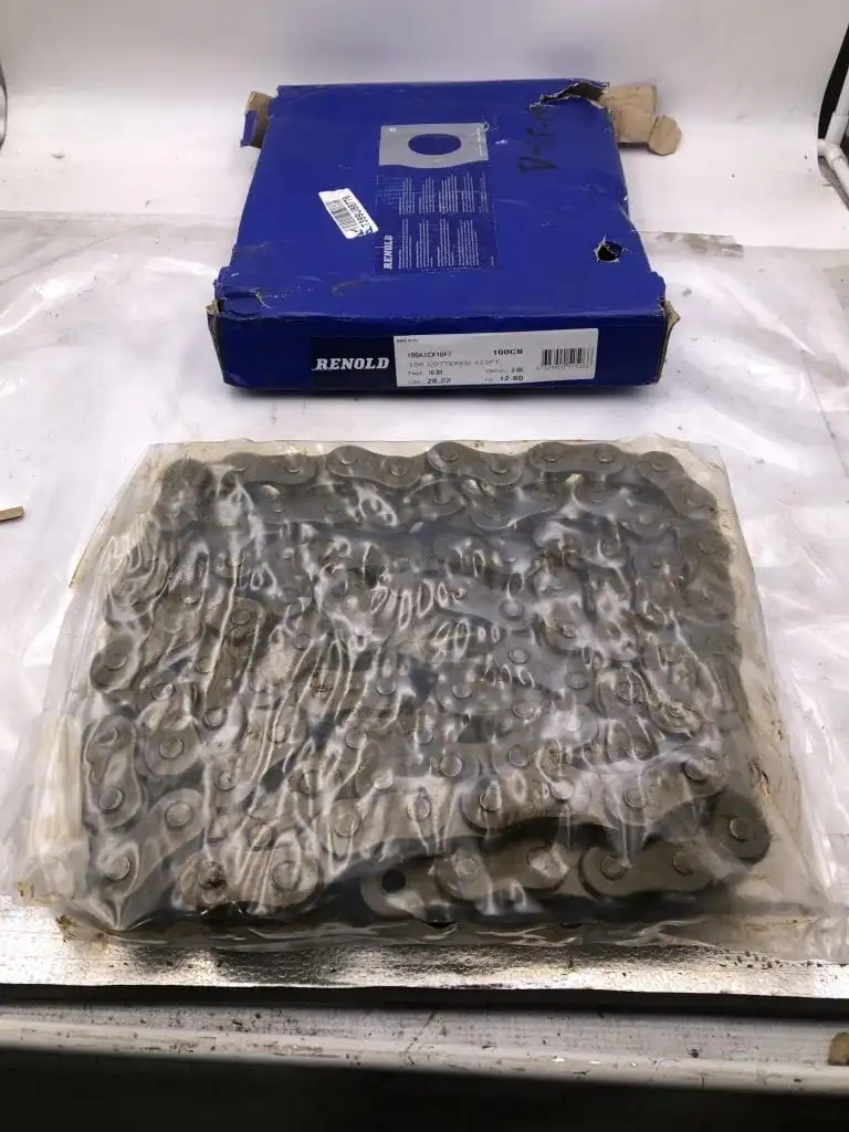 Renold 100A1CX10FT 10ft Cottered Roller Chain 1-1/4″ Pitch -NIB