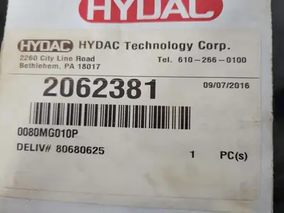 NEW HYDAC 008MG010P