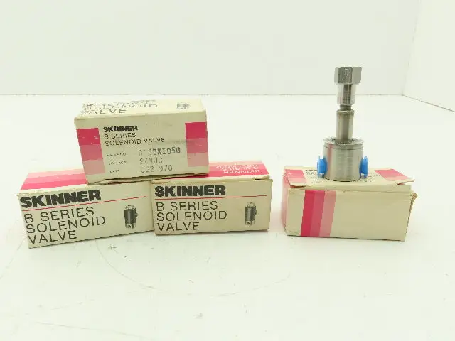 Honeywell Skinner B16DK1050 Solenoid Valve 3-Way NC 50 PSI 1/8" NPT Lot of 4