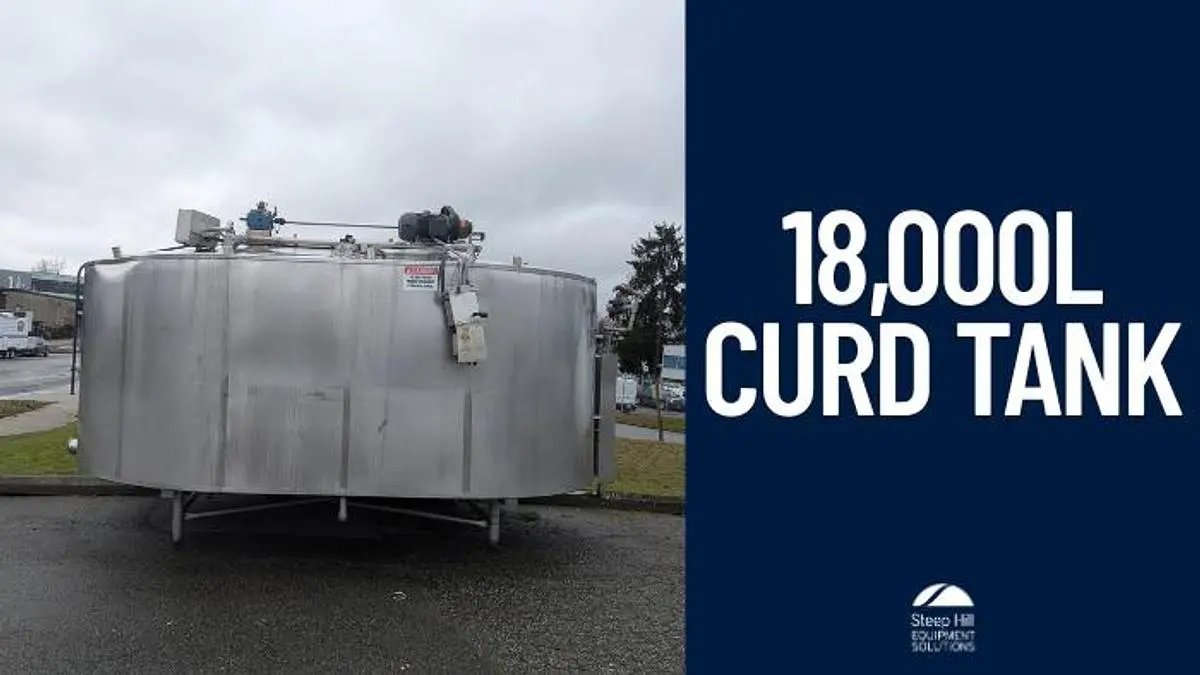 18,000L Curd Tank