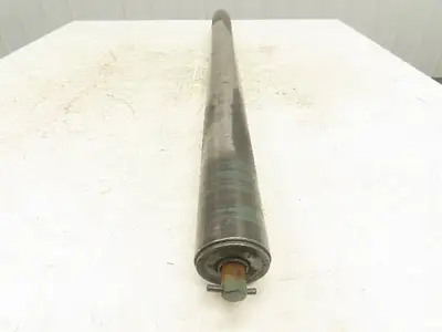 Hytrol 2.5"x 38"BF Steel Gravity Conveyor Roller 11/16" Hex Axle