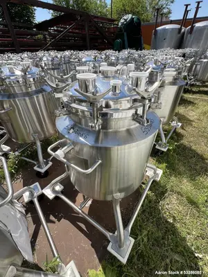 Buy Used Jacketed Tank – Precision Stainless, 103L, Dished Top & Bottom