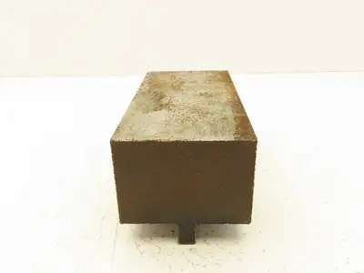 Press Brake Die Blank 7-5/8" Long 3-9/16" Wide 2-1/2" High 1/2" Tang
