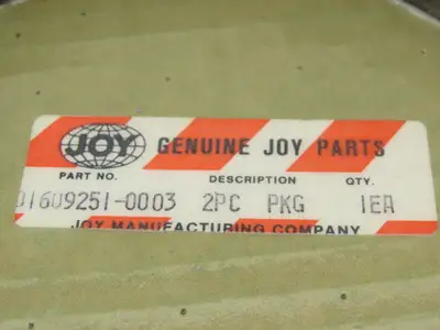 Joy Manufacturing 01609251-0003 Packing Ring Gardner Denver Air Compressor