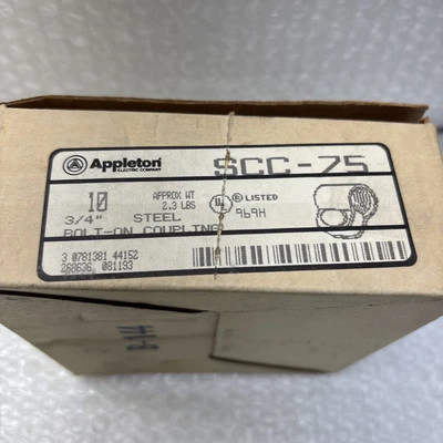 NEW Appleton SCC-75
