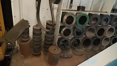 USED GARDNER DENVER PZ-8 (PZH) TRIPLEX MUD PUMP