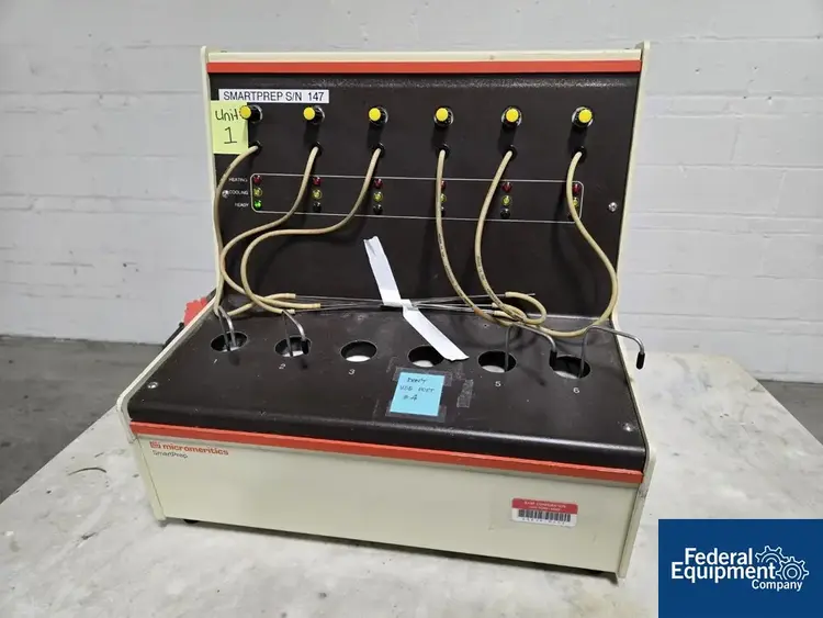 Used Micromeritics Micromeritics Smartprep System, Model 065 Miscellaneous Laboratory Equipment Ohio US | Federal Equipment Company #787306