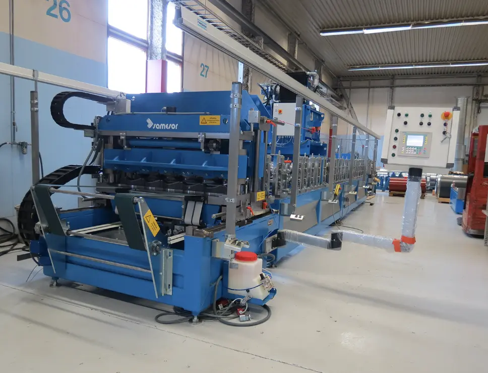 Metal Roof Roll Forming Machine in Kuopio, Finland