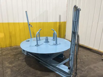 5,000 LBS x 72" ACCRA HORIZONTAL PALLET TYPE MOTORIZED COIL REEL UNCOILER: STOCK 18985