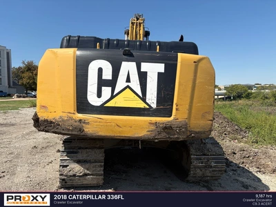 Used 2018 CATERPILLAR 336FL Excavators Texas US | Proxy Equipment #1519334