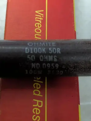 New | in-Stock OHMITE D100K50R Miscellaneous Equipment (Electrical & Power) Ohio US | Surplus Asset Holdings #1209489