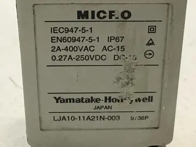 USED YAMATAKE LJA10-11A21N-003