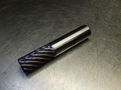 Kyocera / SGS 20mm 11 Flute Carbide Cr Endmill 20mm Shank 2mm R 46649 (LOC2991B)