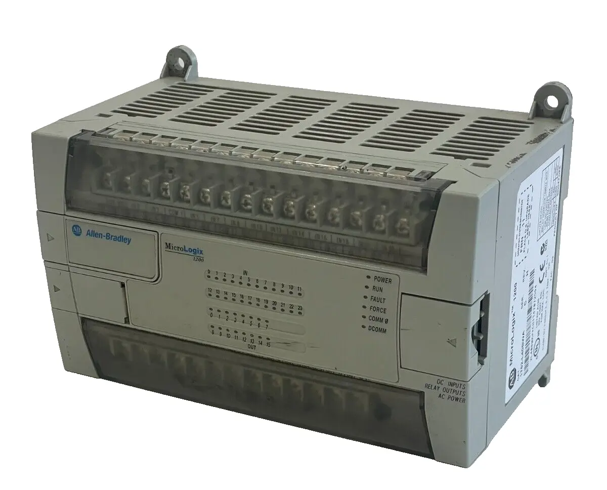 USED ALLEN BRADLEY 1762-L40BWA LOGIC CONTROLLER SER.C REV.H 1762L40BWA