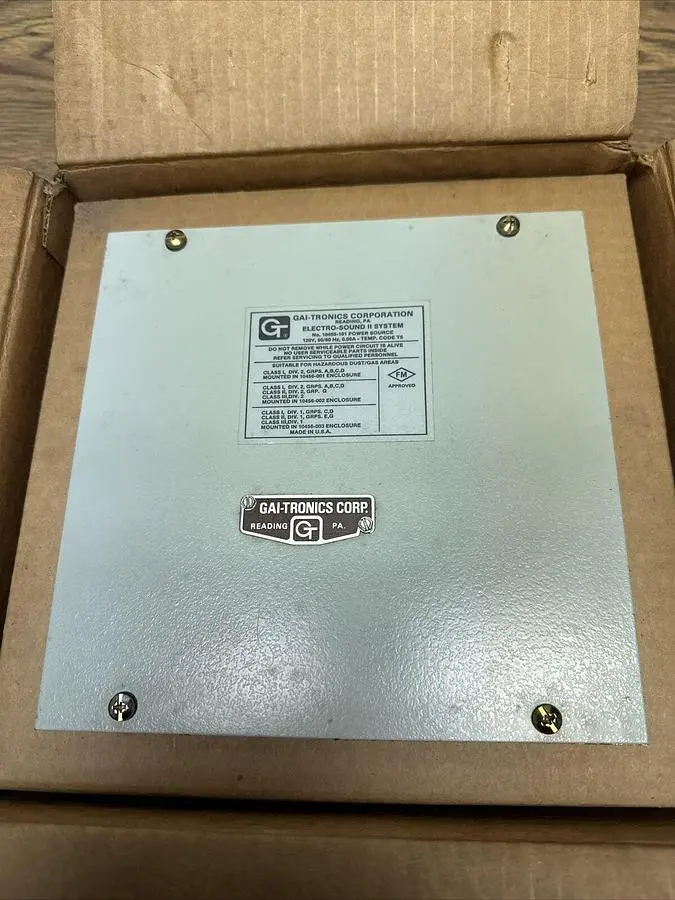 New | in-Stock GAI-TRONICS 10455-101 Miscellaneous Equipment (Electrical & Power) | Surplus Asset Holdings #1195615