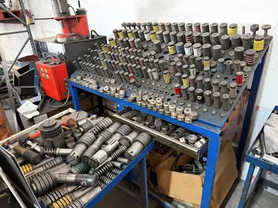 Misc. Amada Turret Tooling, Punches, Dies & Guide Assemblies