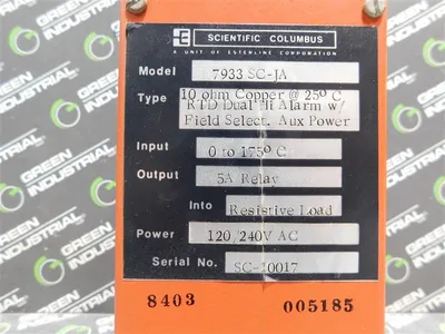 USED SCIENTIFIC COLUMBUS 7933 SC-JA