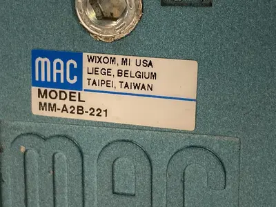 Used MAC VALVES MV-A2B-A211-PM-591J Solenoid Valves Ohio US | Surplus Asset Holdings #1246192