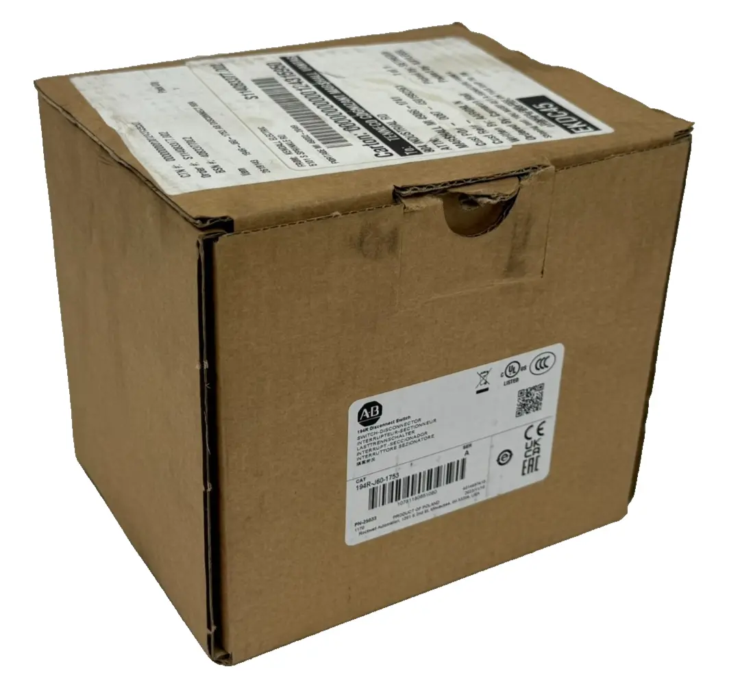 NEW ALLEN BRADLEY 194R-J60-1753 DISCONNECT SWITCH SER. A